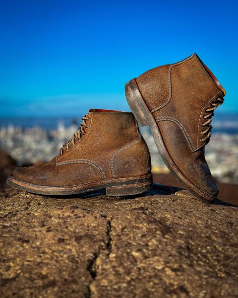 Photo by ahuebner on April 5, 2023 of the Sagara Boondocker in Maryam Natural Horsebutt Roughout.