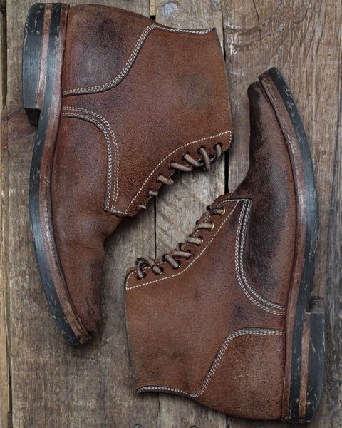 Photo by ahuebner on April 5, 2023 of the Sagara Boondocker in Maryam Natural Horsebutt Roughout.