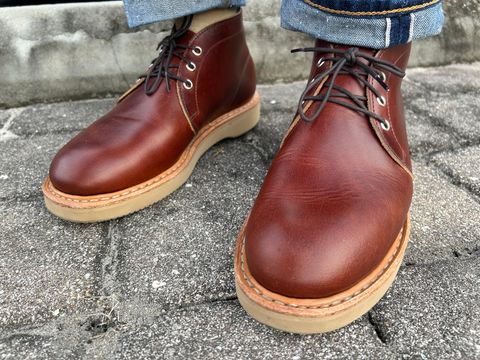 Photo by ComonomoC on January 17, 2025 of the White's Chukka 853 in Seidel British Tan Double Shot.