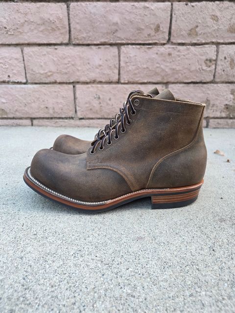 Photo by basboy on October 1, 2025 of the Viberg Service Boot in C.F. Stead Antique Waxy Commander.