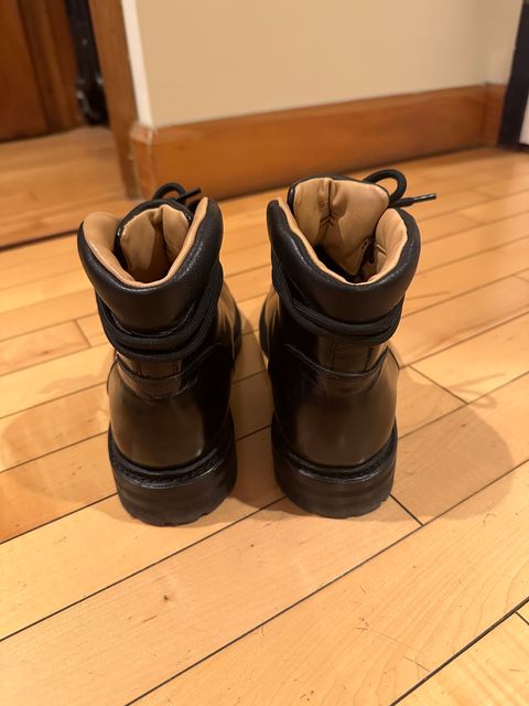 Photo by waltyboy on February 6, 2024 of the Meermin Hiking Boot in D'Annonay Black Calf.