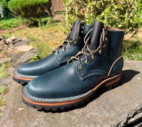 Photo by thewampus on July 2, 2026 of the Nicks MTO in Horween Pacific Waxed Flesh.