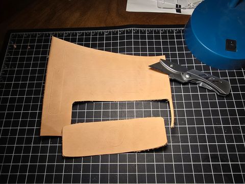 Photo by kananaios on October 5, 2025 of the Self-Made Winston Pattern in Unknown Natural Veg Tan.