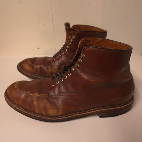 Photo by Indy369 on March 5, 2024 of the Alden Indy Boot in Madison Brown Calfskin.