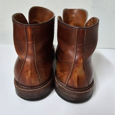 Photo by Indy369 on April 6, 2024 of the Alden Indy Boot in Madison Brown Calfskin.