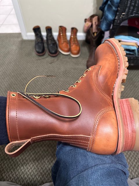 Photo by Doug_H on March 3, 2023 of the Nicks Unlisted Model in Wickett & Craig Natural Double Stuffed.