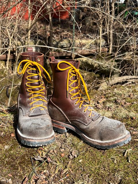 Photo by DaveFromAccounting on February 3, 2024 of the Nicks BuilderPro in Seidel 1964 Brown Roughout.