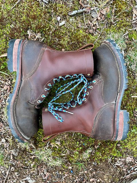Photo by DaveFromAccounting on March 3, 2024 of the Nicks BuilderPro in Seidel 1964 Brown Roughout.