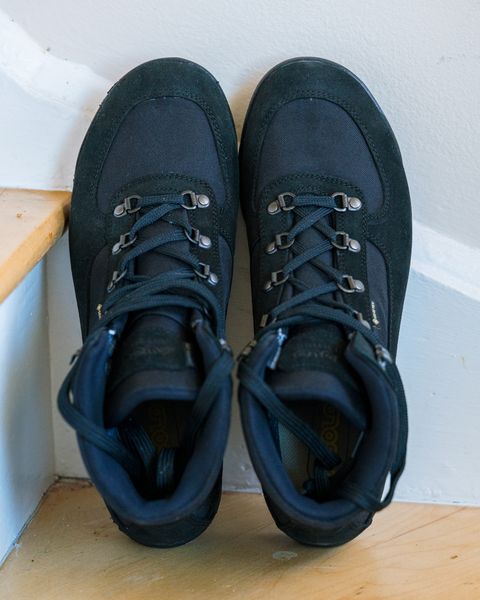 Photo by amvoith on April 17, 2025 of the Asolo Supertrek in Water Resistant Suede & Gor-Tex.