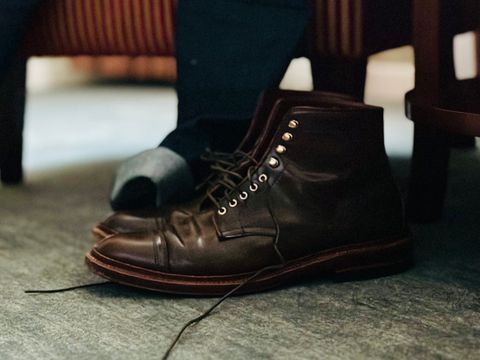 Photo by ACepero on November 20, 2023 of the Alden x Stitchdown Stitchup 3 in Horween Ravello Shell Cordovan.