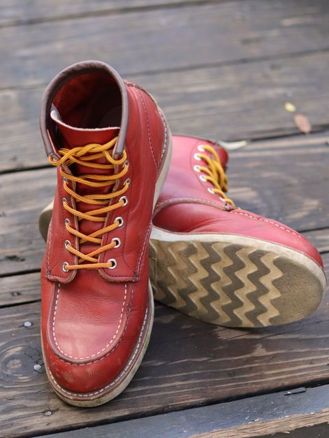 Photo by stepped_in_dookie_again on March 4, 2025 of the Red Wing 6-Inch Classic Moc in S.B. Foot Oro-Russet Portage.
