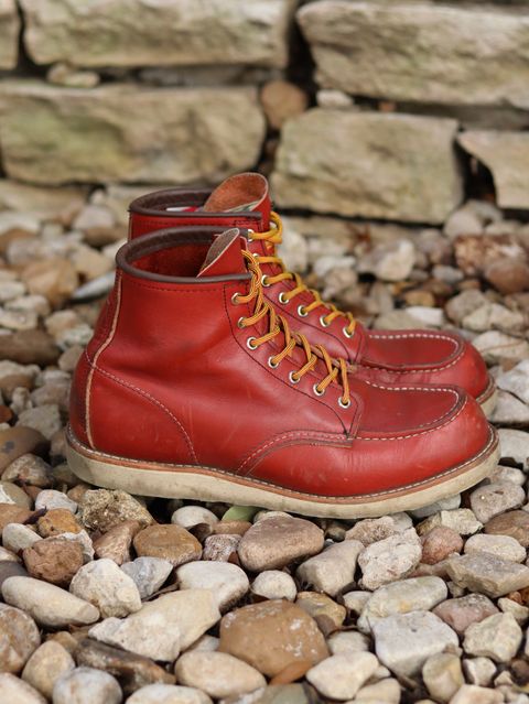 Photo by stepped_in_dookie_again on March 4, 2025 of the Red Wing 6-Inch Classic Moc in S.B. Foot Oro-Russet Portage.