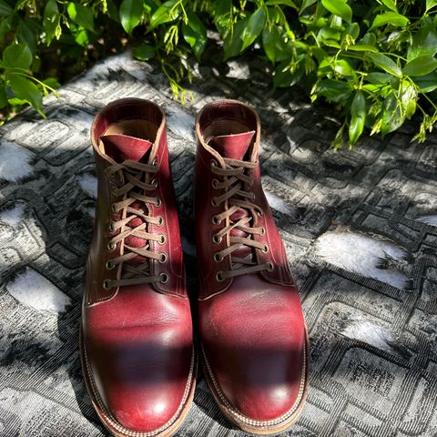 View photo of Viberg Service Boot in Horween Color 8 Chromexcel