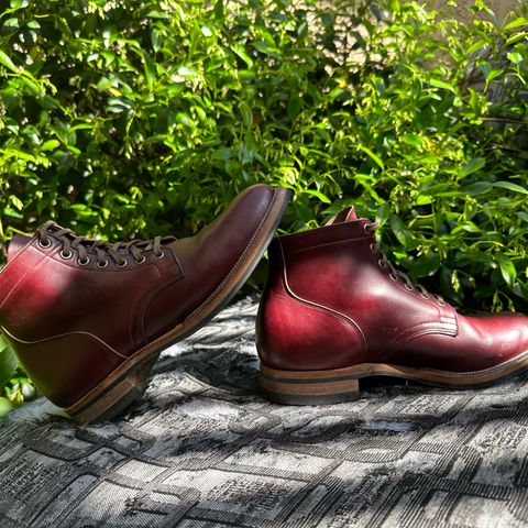 View photo of Viberg Service Boot in Horween Color 8 Chromexcel