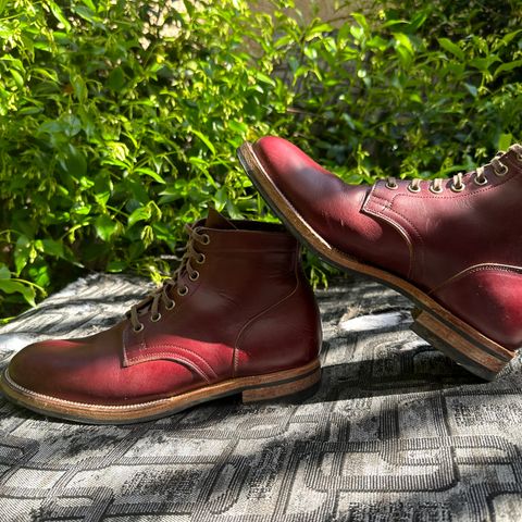 View photo of Viberg Service Boot in Horween Color 8 Chromexcel