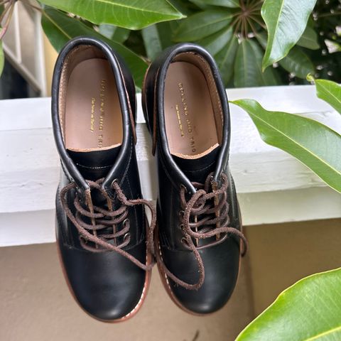 Rolling Dub Trio Coupen in Horween Black Chromexcel