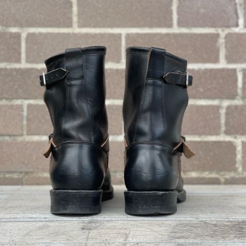 Viberg Engineer in Maryam Black Teacore Horsebutt