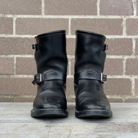 Viberg Engineer in Maryam Black Teacore Horsebutt