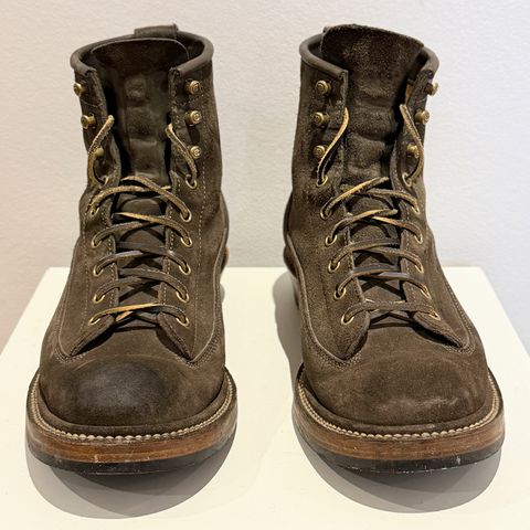 Flame Panda Lace To Toe in Cf Stead Driftwood Suede