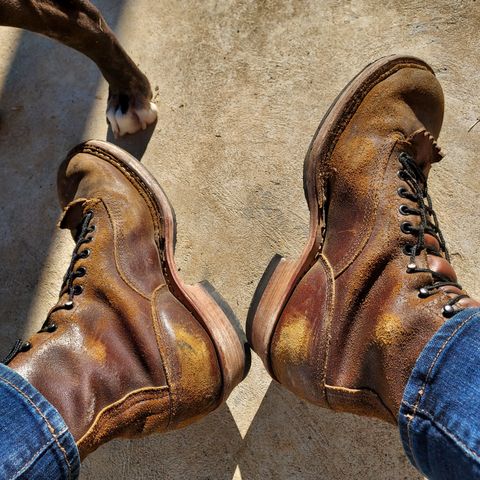 View photo of White's Bounty Hunter in Horween Cinnamon Waxed Flesh