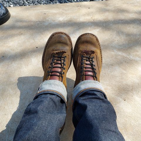 View photo of White's Bounty Hunter in Horween Cinnamon Waxed Flesh