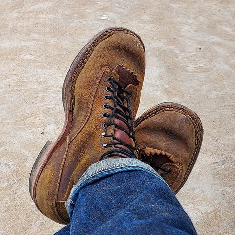 View photo of White's Bounty Hunter in Horween Cinnamon Waxed Flesh