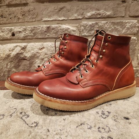 Nicks Free Range in Wickett & Craig Tan Oiled Latigo