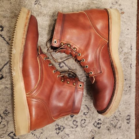 Nicks Free Range in Wickett & Craig Tan Oiled Latigo