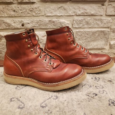 Nicks Free Range in Wickett & Craig Tan Oiled Latigo