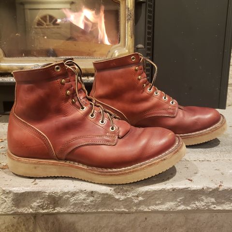 Nicks Free Range in Wickett & Craig Tan Oiled Latigo