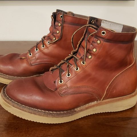 Nicks Free Range in Wickett & Craig Tan Oiled Latigo