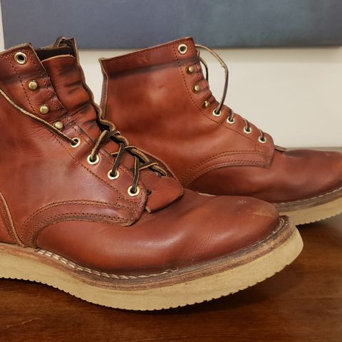 Nicks Free Range in Wickett & Craig Tan Oiled Latigo