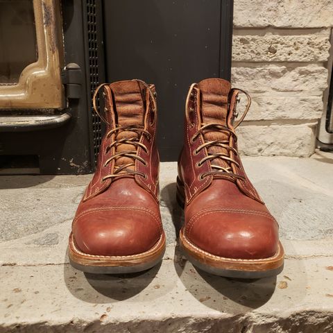 Truman Cap Toe Boot in Gallun Cognac Horse Rump