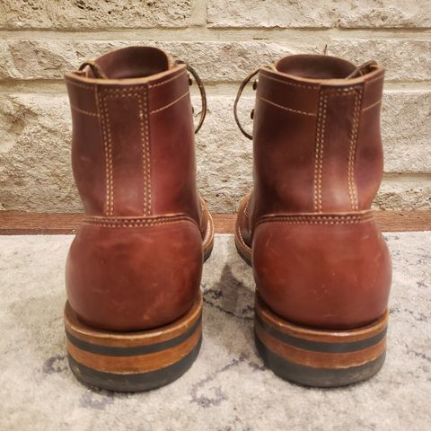 Truman Cap Toe Boot in Gallun Cognac Horse Rump