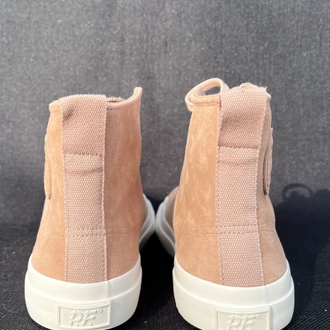 PF Flyers All American Hi Top in Blush Suede