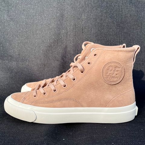 PF Flyers All American Hi Top in Blush Suede