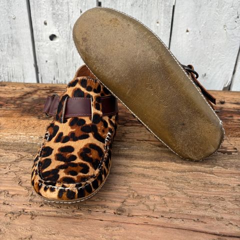 Quoddy Classic Ring Boot in Leopard Print Hair On Calf