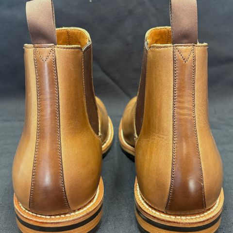 Grant Stone Chelsea Boot in Horween Dune Chromexcel