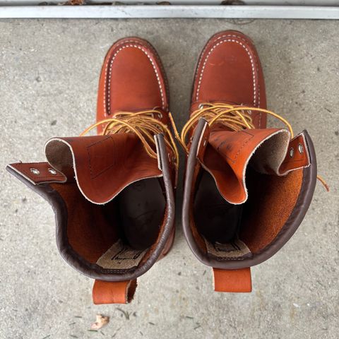 Red Wing 8-Inch Classic Moc in S.B. Foot Oro Legacy