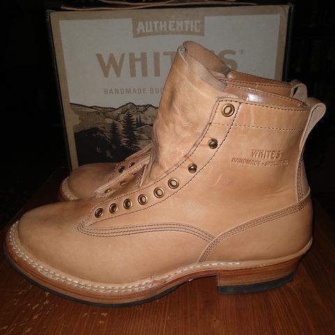 White's 350 Cutter in Maryam Natural Horsebutt