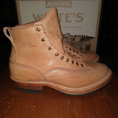 White's 350 Cutter in Maryam Natural Horsebutt