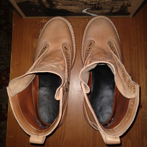 White's 350 Cutter in Maryam Natural Horsebutt