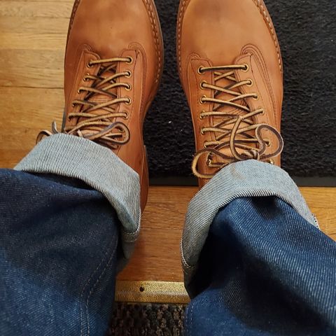 White's 350 Cutter in Maryam Natural Horsebutt
