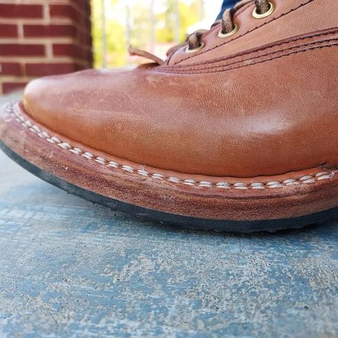 White's 350 Cutter in Maryam Natural Horsebutt