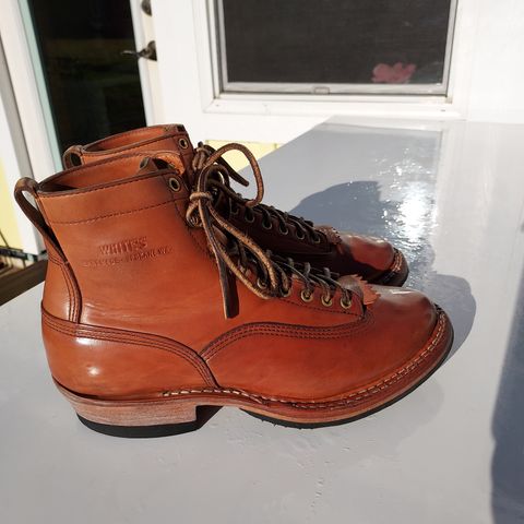 White's 350 Cutter in Maryam Natural Horsebutt