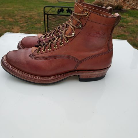 White's 350 Cutter in Maryam Natural Horsebutt