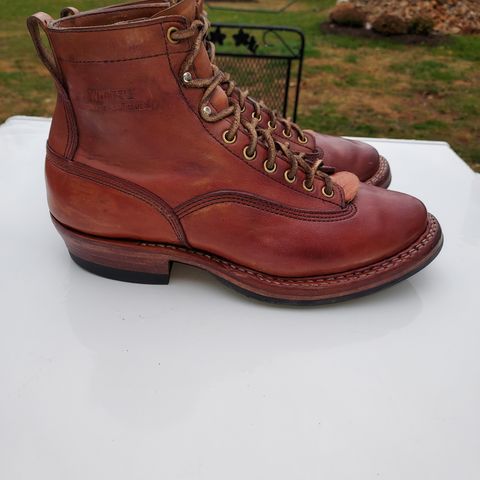 White's 350 Cutter in Maryam Natural Horsebutt
