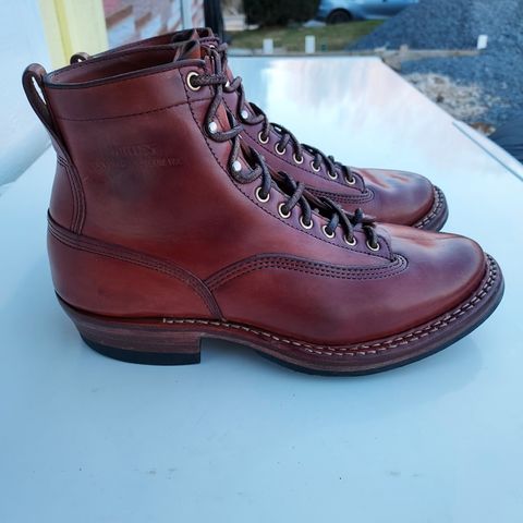 White's 350 Cutter in Maryam Natural Horsebutt