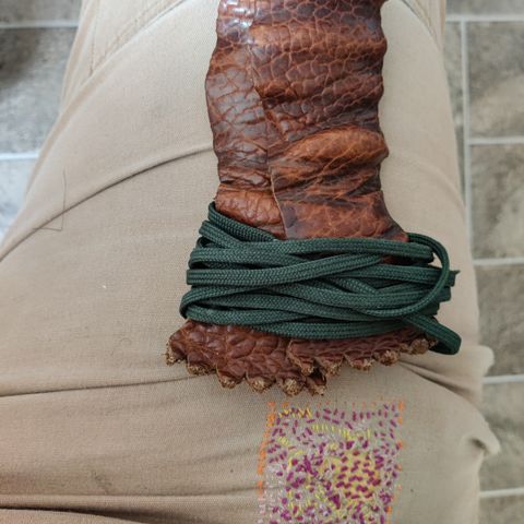 Nicks MTO in Law Tanning Chocolate Smooth Shruken Bison