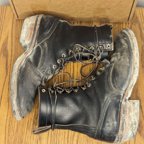 Nicks MTO in Horween Black Waxed Flesh